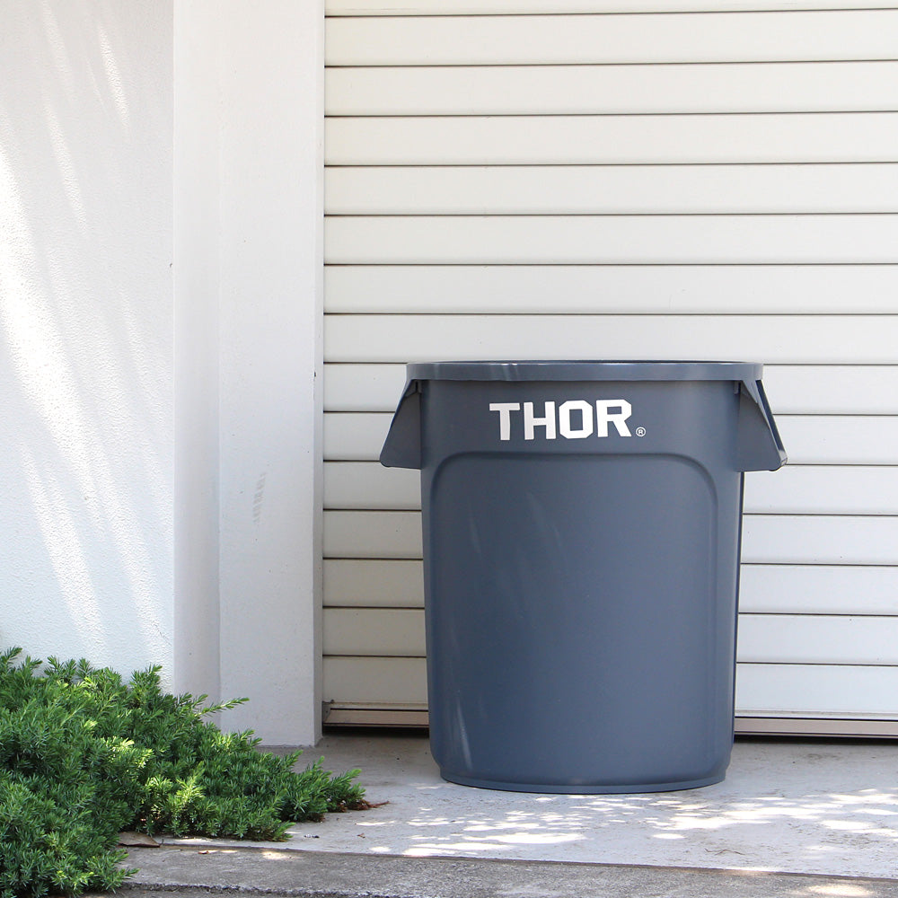 THORラウンドコンテナ23Lブラック、グレー、カーキ3色SET。  新品未使用 ミリタリーテイストのラウンドコンテナ THOR Round Container（ソー