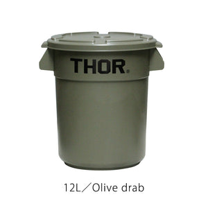 ミリタリーテイストのラウンドコンテナ THOR Round Container（ソー ラウンド コンテナ）