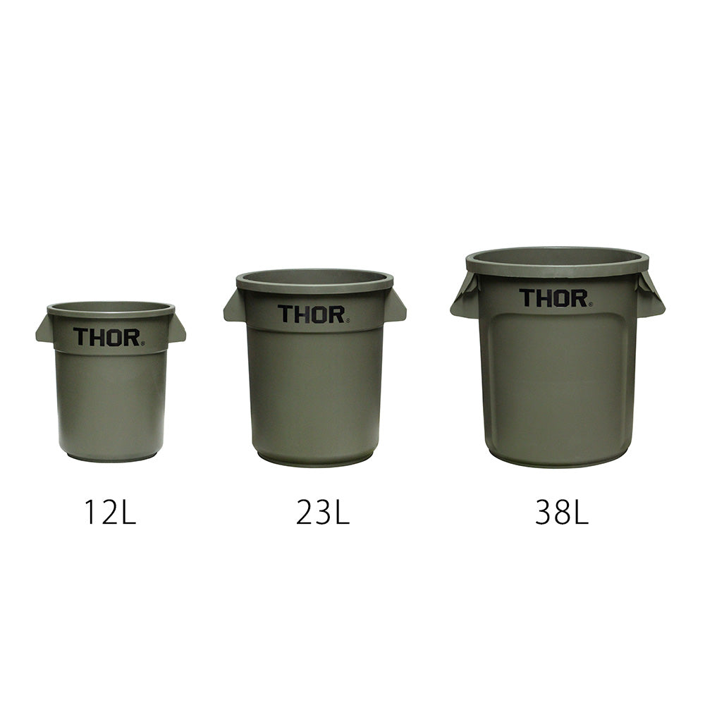 ミリタリーテイストのラウンドコンテナ THOR Round Container（ソー