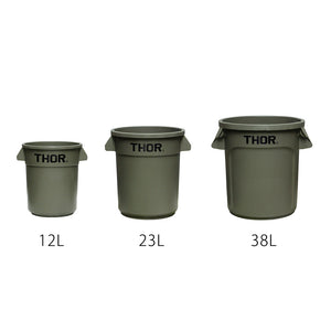 ミリタリーテイストのラウンドコンテナ THOR Round Container（ソー ラウンド コンテナ）