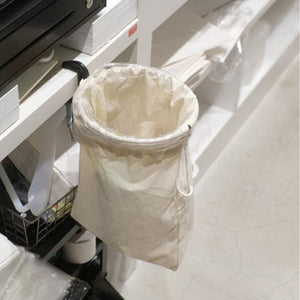 ゴミ箱の置けないちょっとした場所に取り付けできる TRASH RING CLAMPER（トラッシュ リング クランパー）