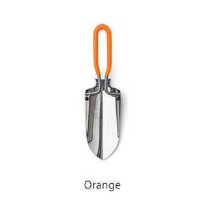 ステンレス製の折りたたみスコップ TROWEL（トロエル）